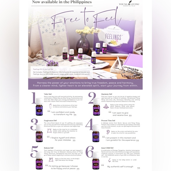 BNIB YOUNG LIVING FEELINGS KIT!!!! - Picture 3 of 4